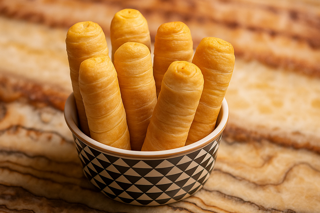 100 CHEESE TEQUEÑOS (pre cooked)