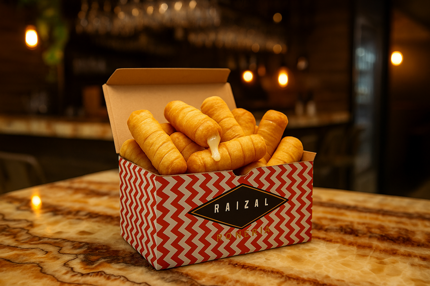 100 CHEESE TEQUEÑOS (pre cooked)